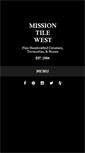 Mobile Screenshot of missiontilewest.com