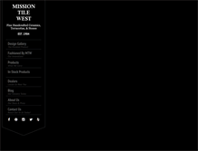 Tablet Screenshot of missiontilewest.com